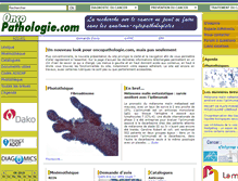 Tablet Screenshot of oncopathologie.com
